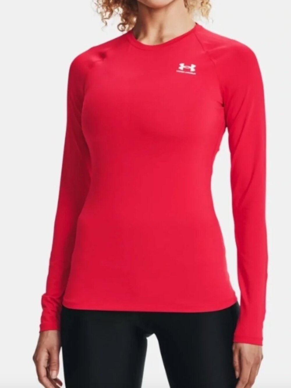 Under Armour women's Red Long Sleeve Compression Shirt